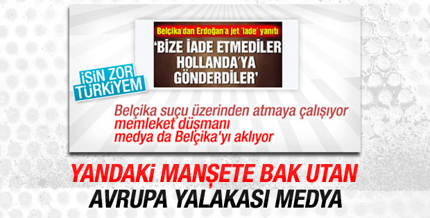 Sözcü'nün propagandası Belçika'yı aklamaya yetmedi