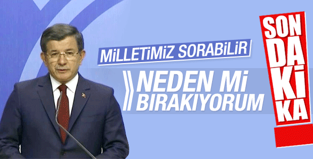 Ahmet Davutoğlu: Genel başkanın değişmesi daha doğru