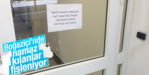 Boğaziçi Üniversitesi'nin yüksek güvenlikli mescidi