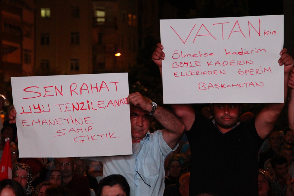 Kırklareli'nde FETÖ'nün darbe girişimine tepkiler