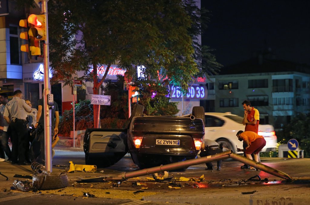 İstanbul'da trafik kazası: 1 yaralı