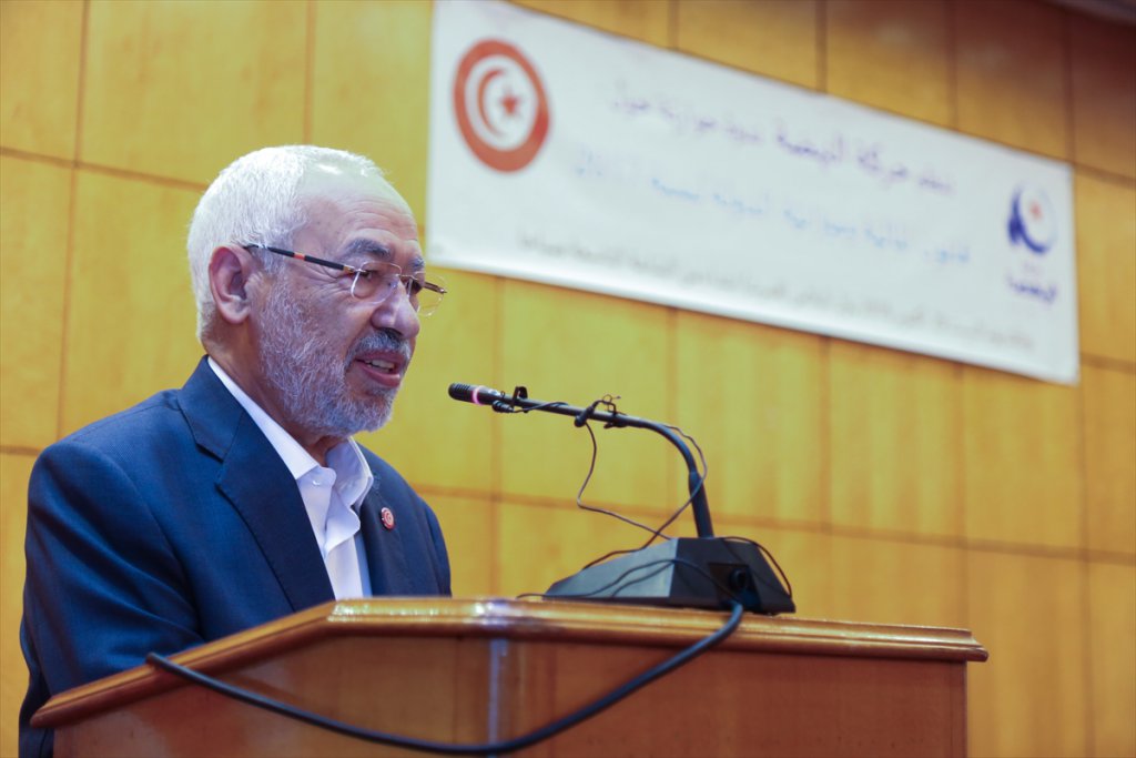 Gannuşi: Tunus'taki demokrasi ve özgürlük bazı Arap ülkelerini endişelendiriyor