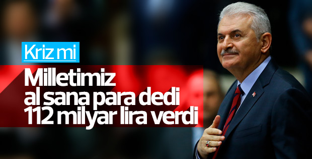 Başbakan Yıldırım'dan kriz var diyenlere yanıt
