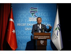 Recep Tayyip Erdoğan Üniversitesi'nin akademik açılış töreni