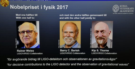 Nobel Fizik Ödülü sahiplerini buldu