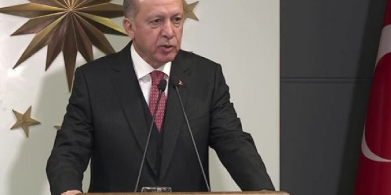 Cumhurbaşkanı Erdoğan, Kabine Toplantısı'nın ardından millete seslendi