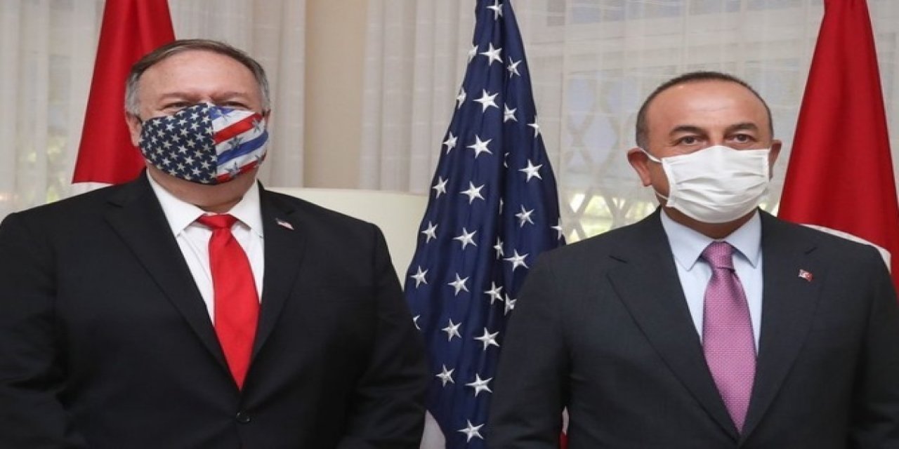 Bakan Çavuşoğlu ABD'li mevkidaşı Pompeo ile Doğu Akdeniz'i görüştü