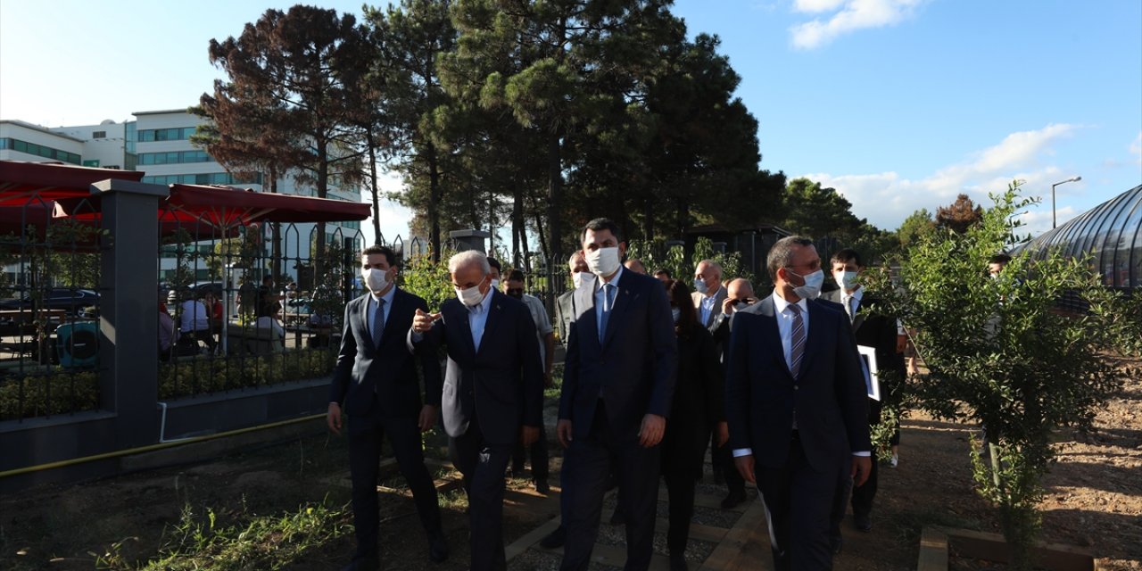 Bakan Kurum, gürültü kirliliğini engelleyen bariyerleri yerinde inceledi