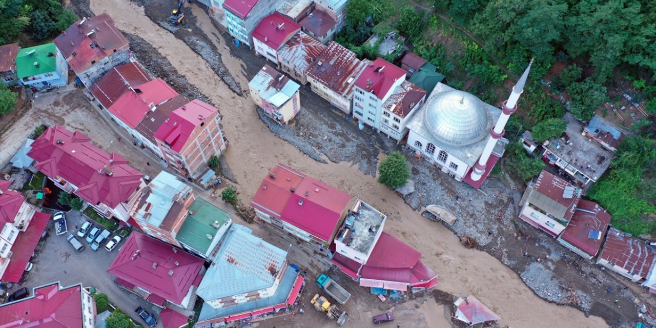 Giresun'da yardım çalışmaları