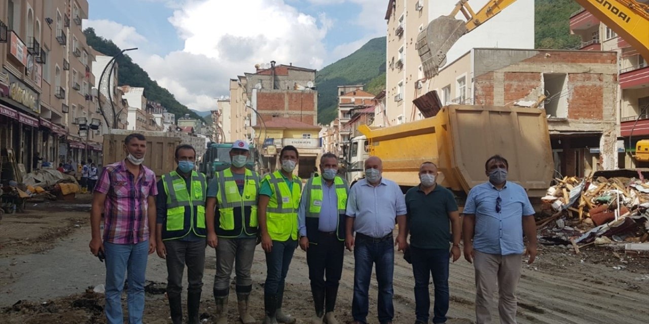 Enerji Bir-Sen Genel Başkanı Tonbul, Dereli'de incelemelerde bulundu