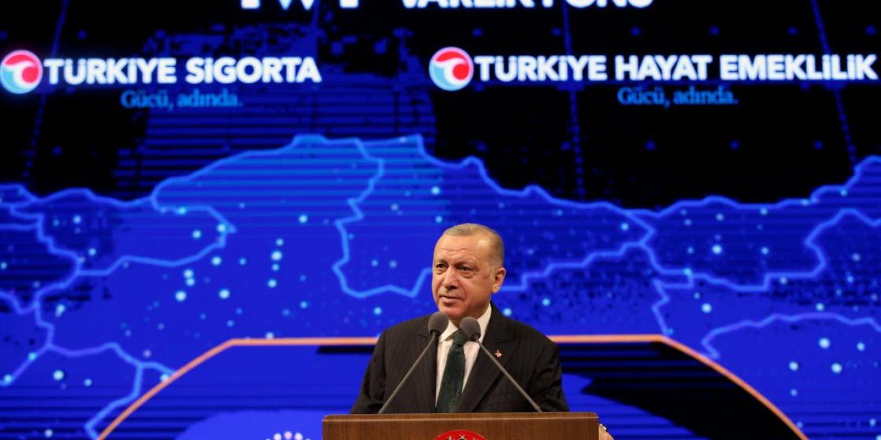 Cumhurbaşkanı Erdoğan, Türkiye Sigorta Tanıtım Töreni'nde konuştu