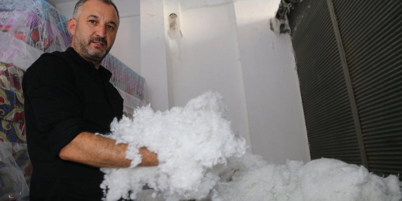 Dedesinden kalan yüncülüğü ayakta tutmaya çalışıyor