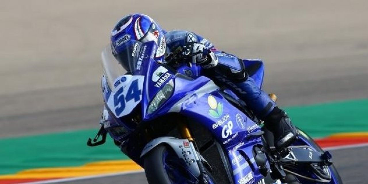 Milli motosikletçi Bahattin Sofuoğlu, İspanya'da birinci ilan edildi