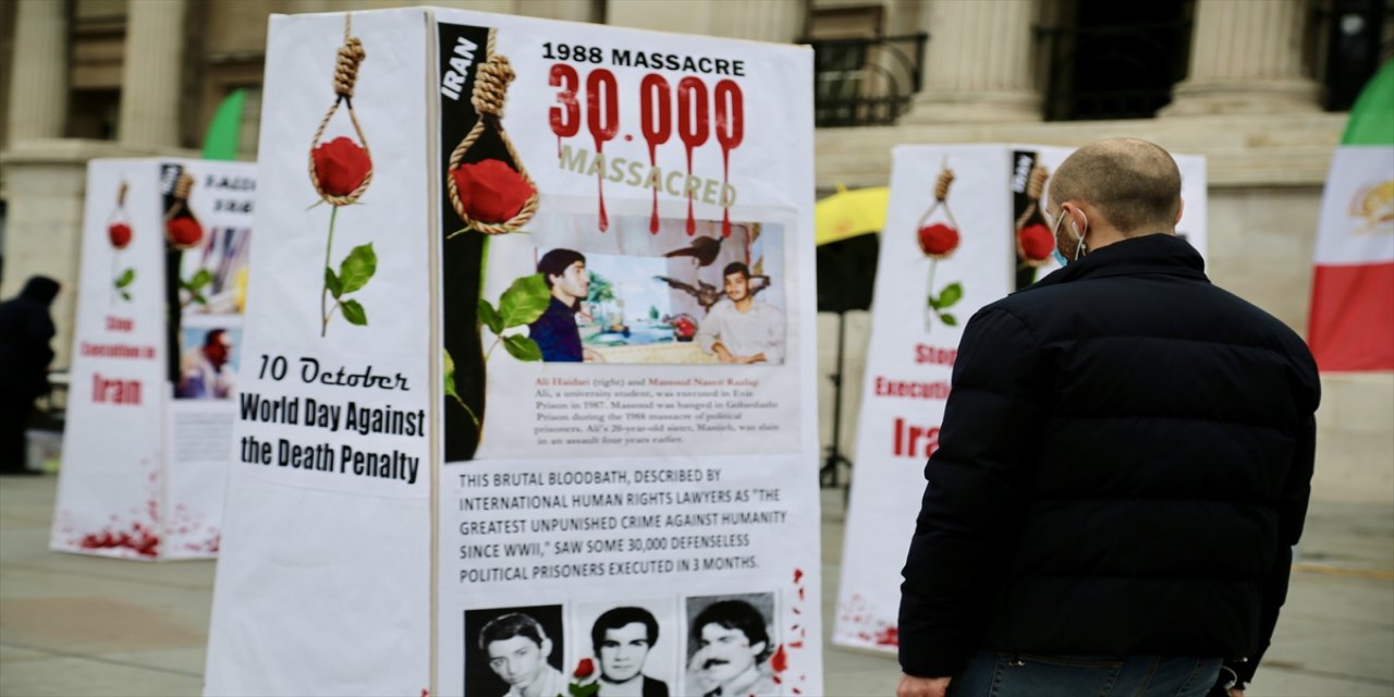 İran'daki idamlar, Londra'da protesto edildi