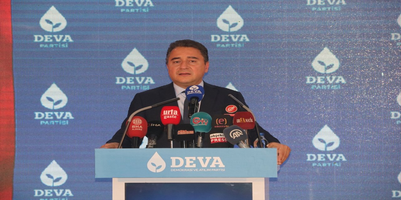 DEVA Partisi Genel Başkanı Babacan Şanlıurfa'da konuştu: