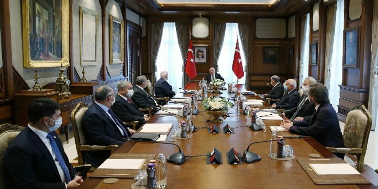 Cumhurbaşkanlığı Yüksek İstişare Kurulu, Cumhurbaşkanı Erdoğan başkanlığında toplandı