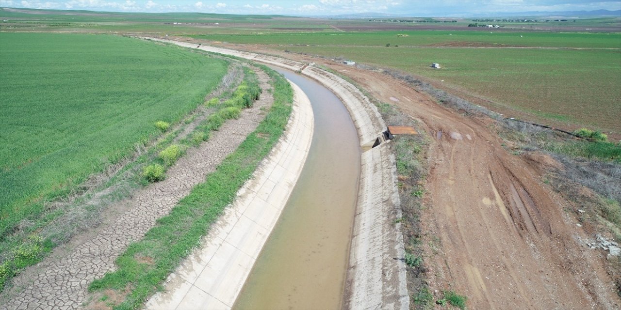 Diyarbakır ve Batman'da 30 bin dekar tarım arazisi suya kavuştu