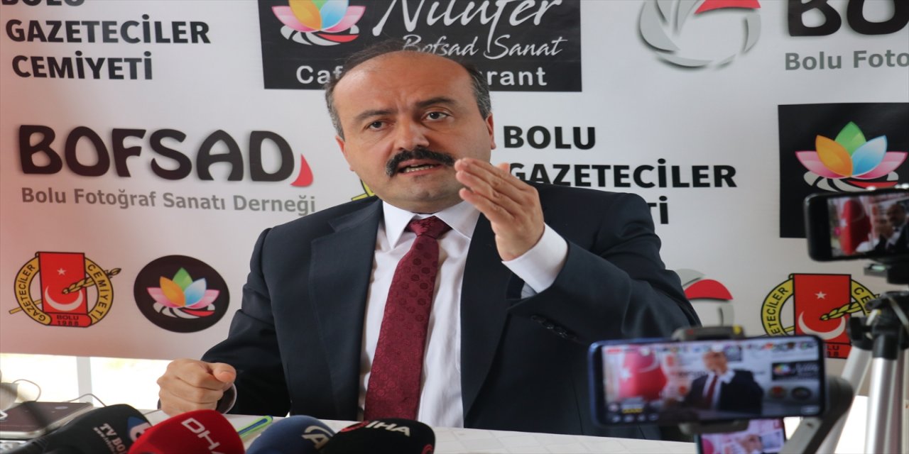 Tarım ve Orman Bakan Yardımcısı Metin, Bolu'da gazetecilerle buluştu