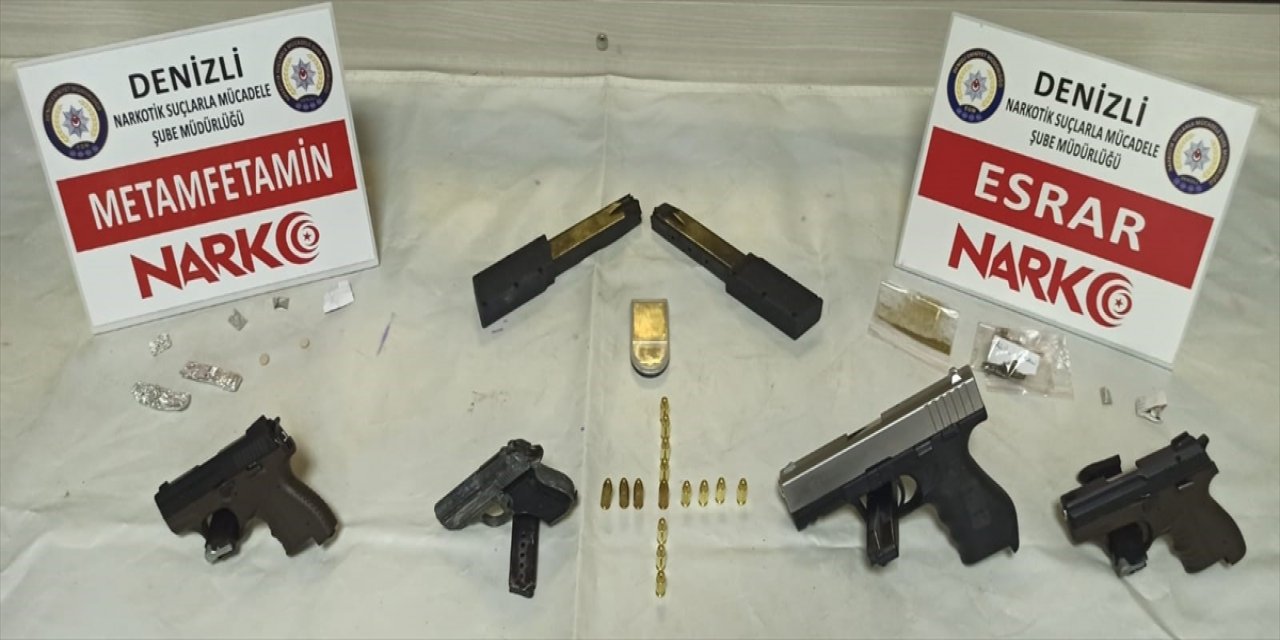 Denizli merkezli uyuşturucu operasyonunda 9 kişi yakalandı