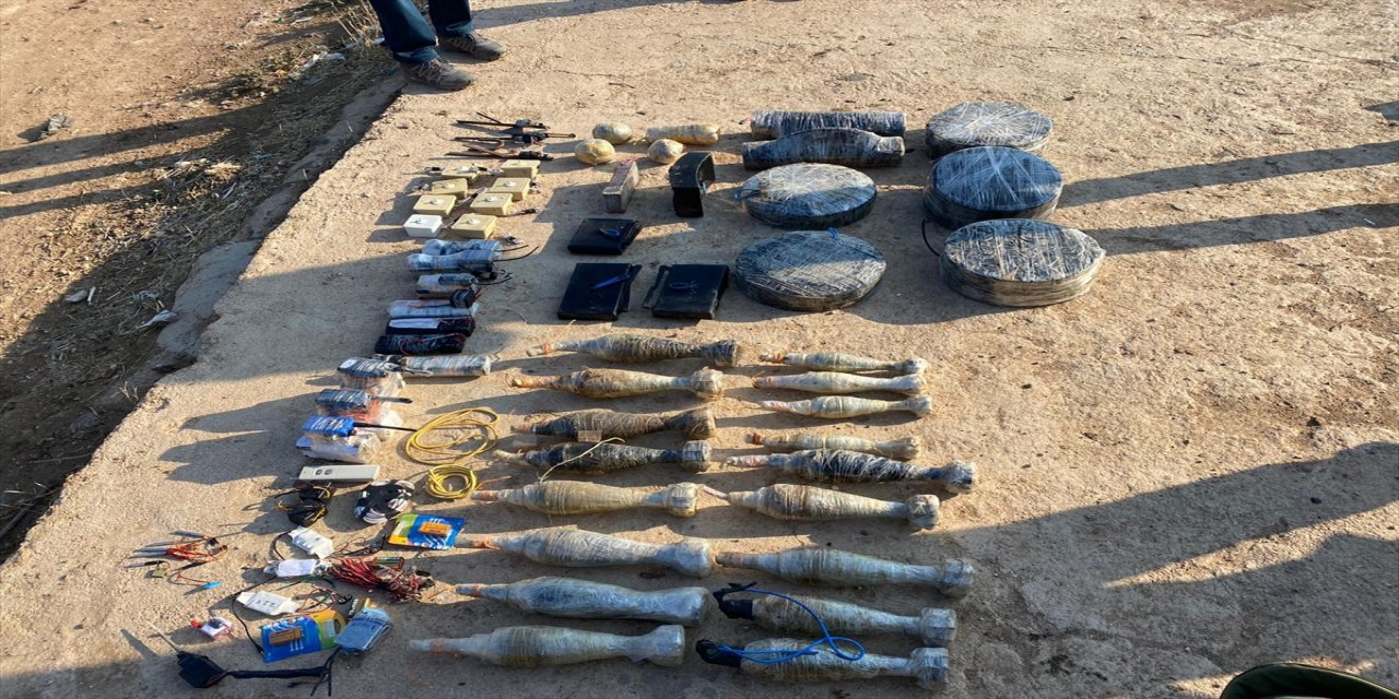 Rasulayn'da çok sayıda mühimmat ele geçirildi