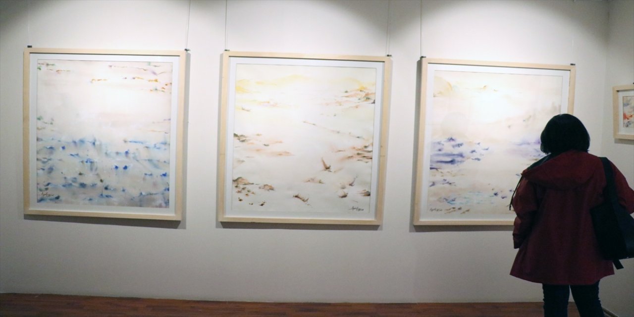 "Bulutların Üstünde" sergisi Kelimat Sanat Evi'nde sanatseverleri bekliyor