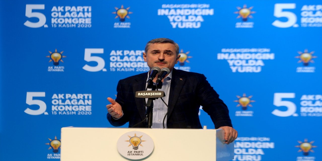 AK Parti Başakşehir 5. Olağan İlçe Kongresi yapıldı