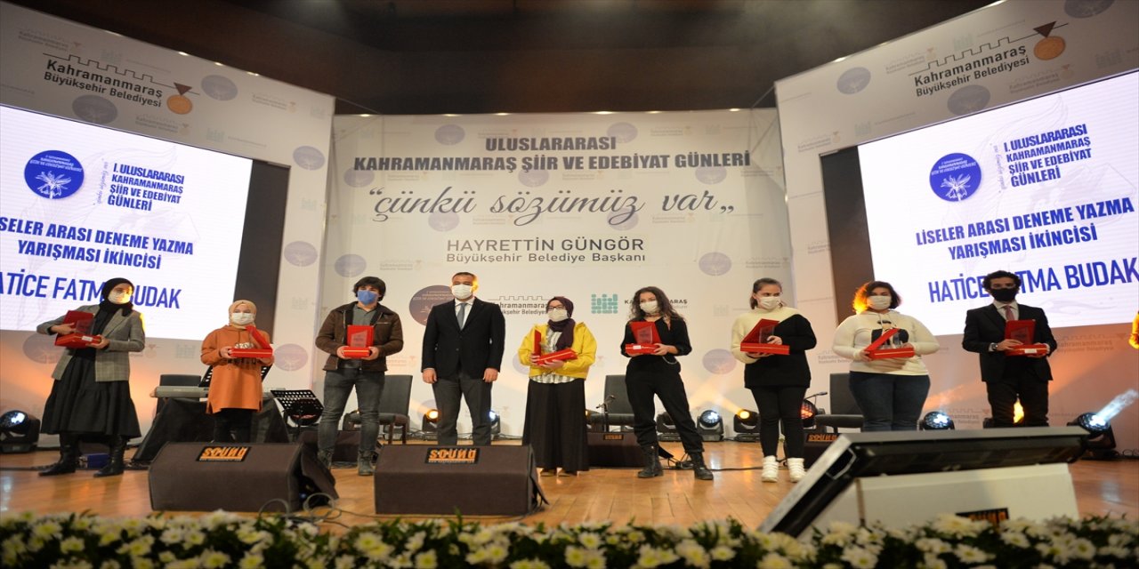 Kahramanmaraş'ta 1. Uluslararası Şiir ve Edebiyat Günleri başladı