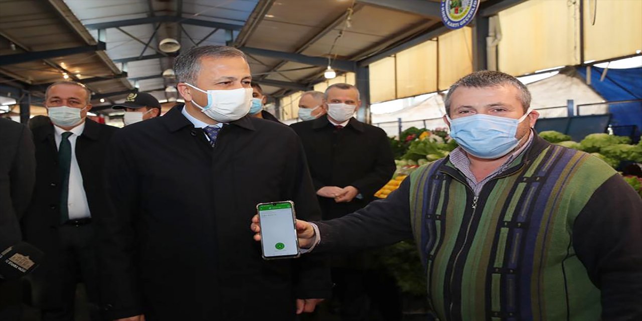 İstanbul Valisi Yerlikaya'dan pazarda HES kodu denetimi