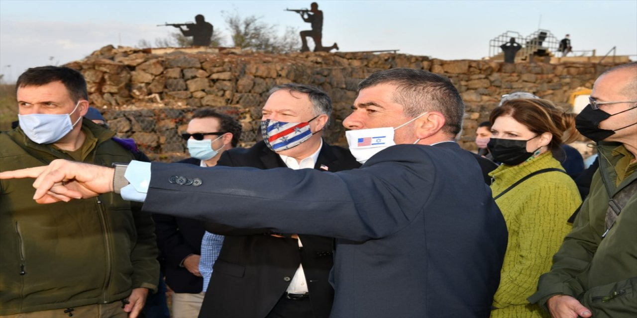 ABD Dışişleri Bakanı Pompeo’dan işgal altındaki Golan Tepeleri’ne ziyaret