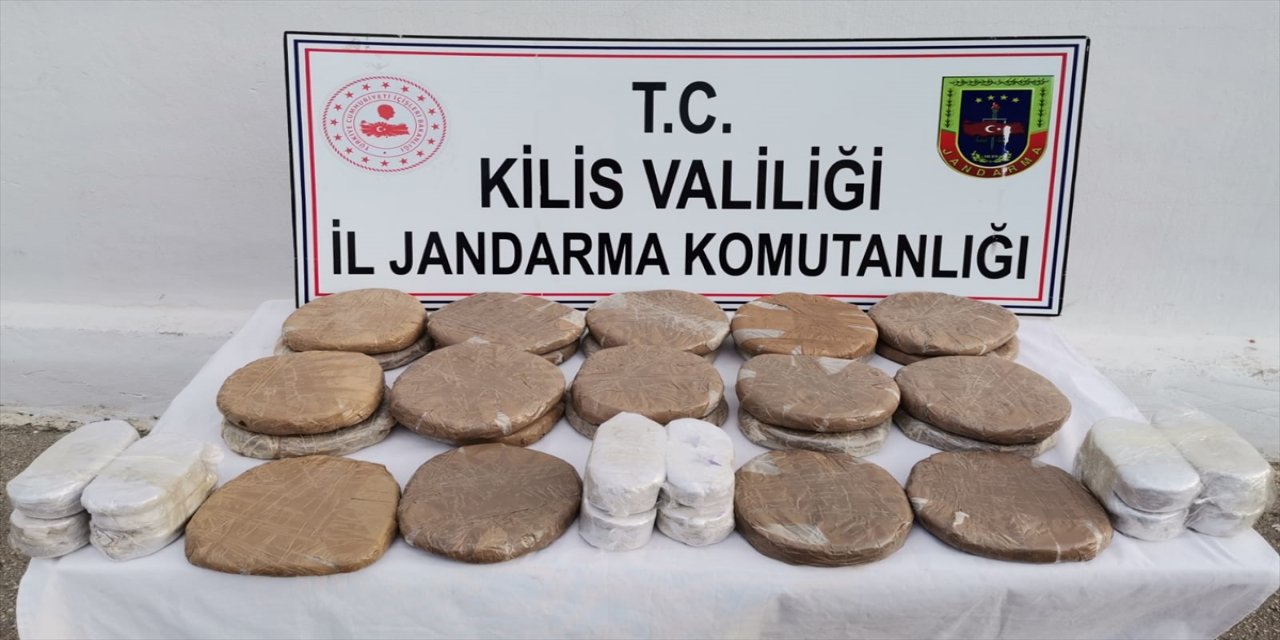 Kilis'te 36 kilo 432 gram esrar ele geçirildi