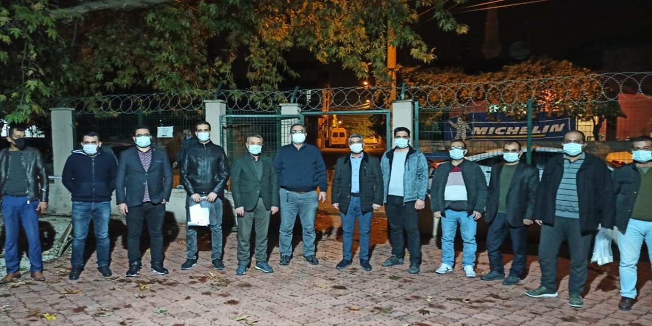 Osmaniye'de sendika üyeleri filyasyon ekibine destek verdi