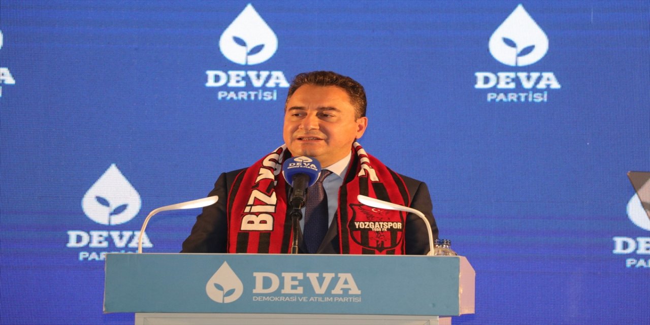 DEVA Partisi Genel Başkanı Babacan partisinin Yozgat İl Kongresi'ne katıldı