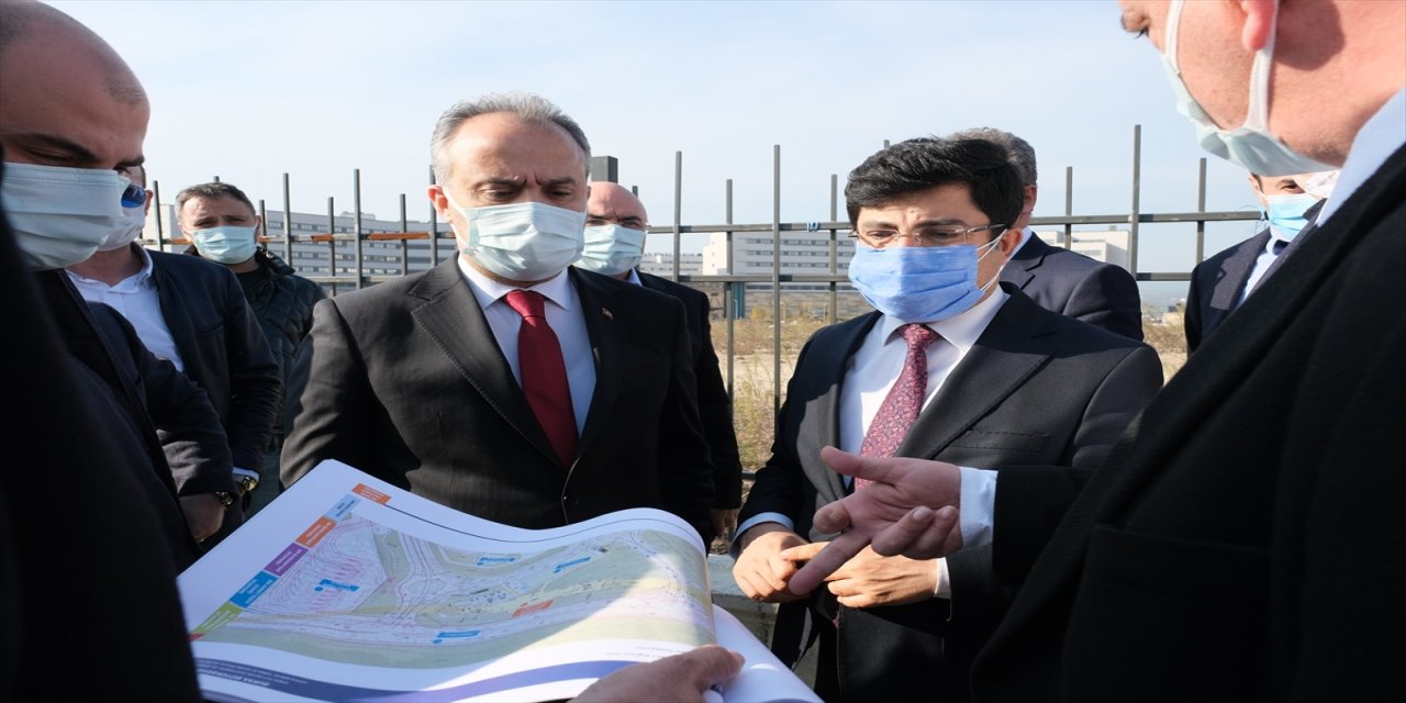 Bursa Şehir Hastanesine raylı sistemle ulaşım projesinde saha çalışması başladı