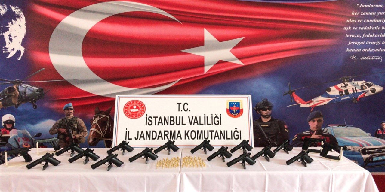 İstanbul'da silah kaçakçılığı operasyonunda 3 şüpheli tutuklandı