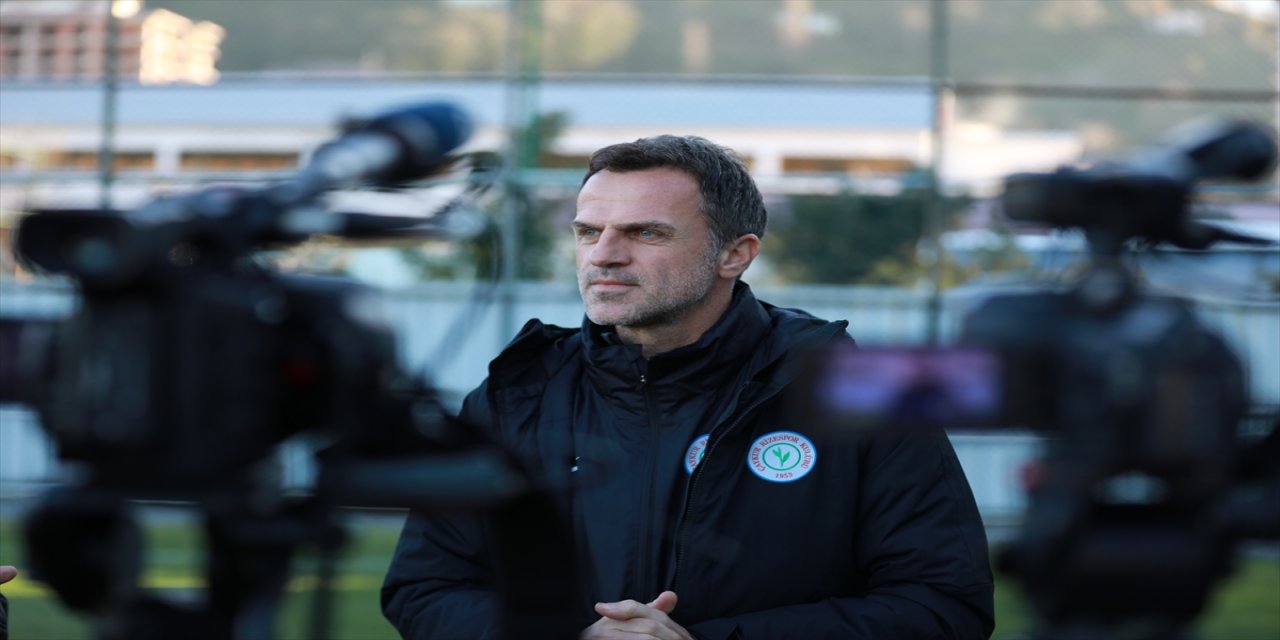 Çaykur Rizespor'da hedef galibiyet serisi