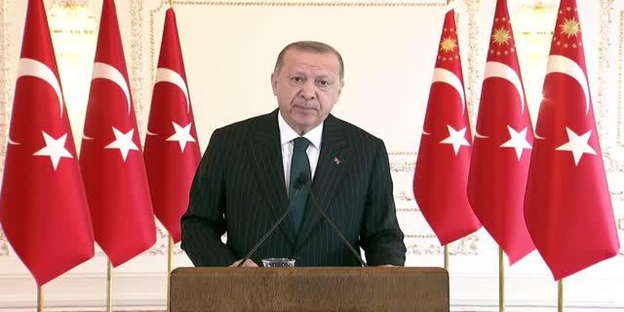Cumhurbaşkanı Erdoğan, Gaziantep Düzbağ İçme Suyu İsale Hattı ve Doğanpınar Barajı Açılış Töreni'nde konuştu