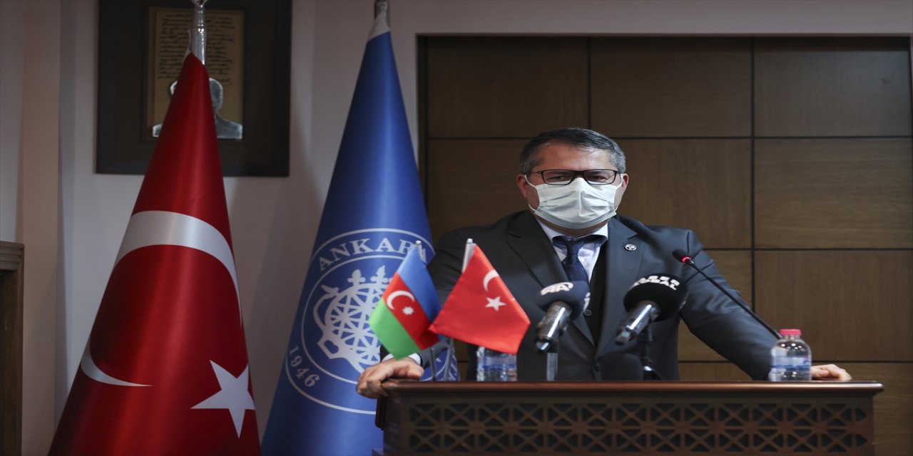 Azerbaycan'ın kurucu lideri Haydar Aliyev, Ankara Üniversitesi bahçesine diktiği ağacın başında anıldı