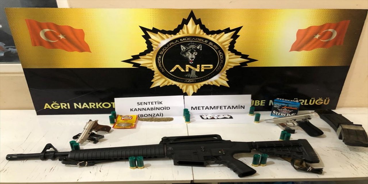 Ağrı'daki uyuşturucu operasyonunda 14 zanlı tutuklandı
