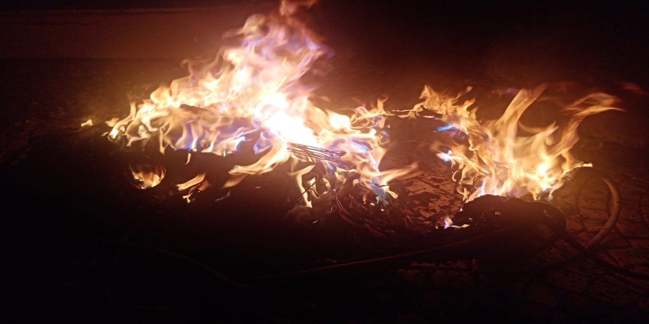 Gaziantep'te kablo hırsızlığı yapan 2 kişi tutuklandı