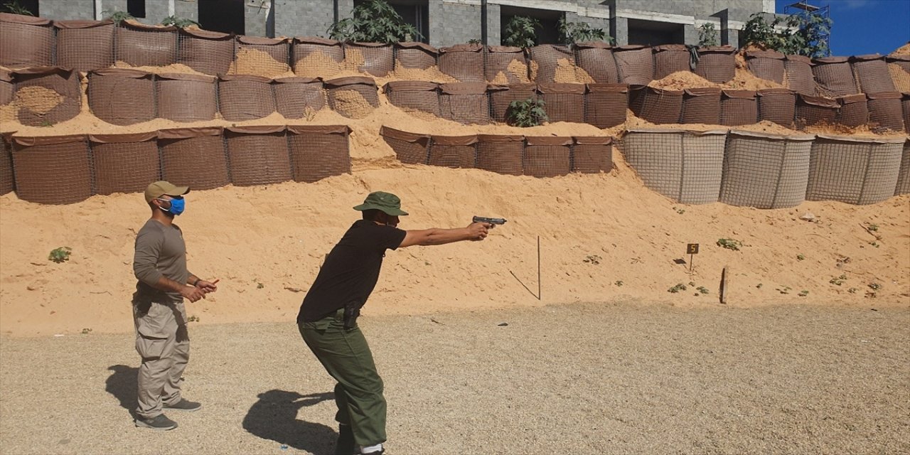 Milli Savunma Bakanlığınca Libya Silahlı Kuvvetlerine atış eğitimi verildi