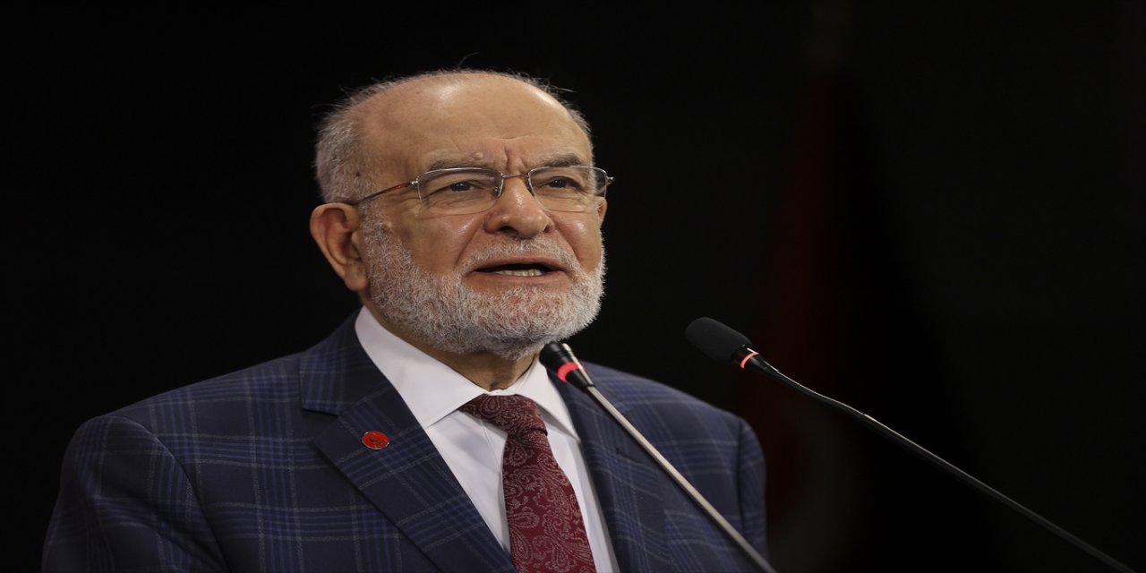 DSP Genel Başkanı Aksakal, Saadet Partisi Genel Başkanı Karamollaoğlu'nu ziyaret etti