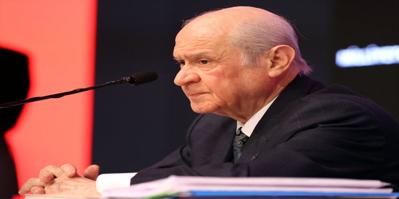 MHP Genel Başkanı Bahçeli "İl Başkanları Toplantısı"nda konuştu