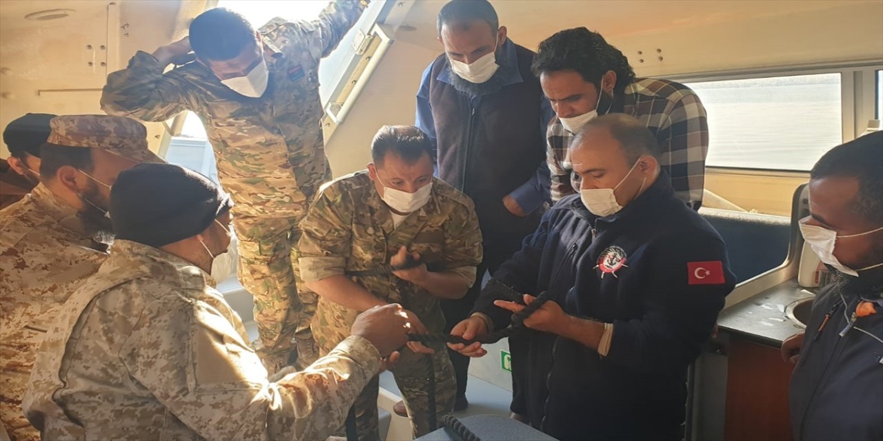 TSK'dan Libya ordusuna sualtı savunma eğitimi desteği