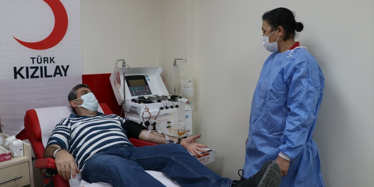 Ege'de kan ve plazma bağışı, sokağa çıkma kısıtlamasında da devam etti