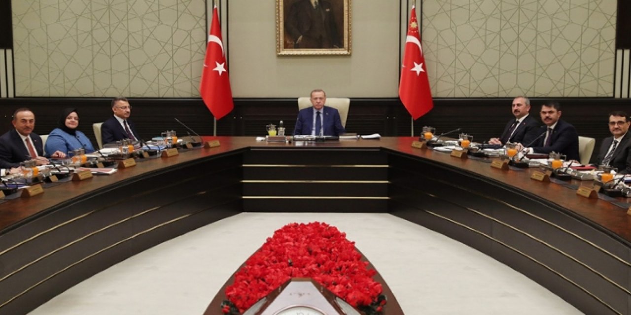 Cumhurbaşkanlığı Kabine Toplantısı sona erdi