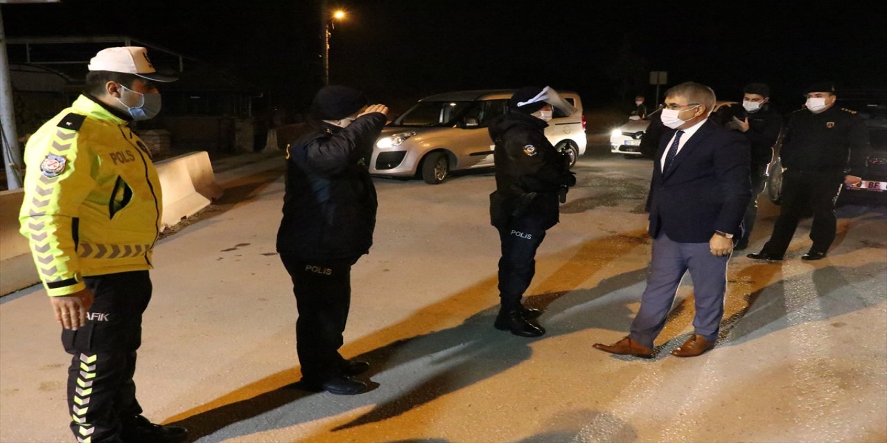 Düzce, Zonguldak, Karabük ve Kocaeli'de yılbaşı denetimleri