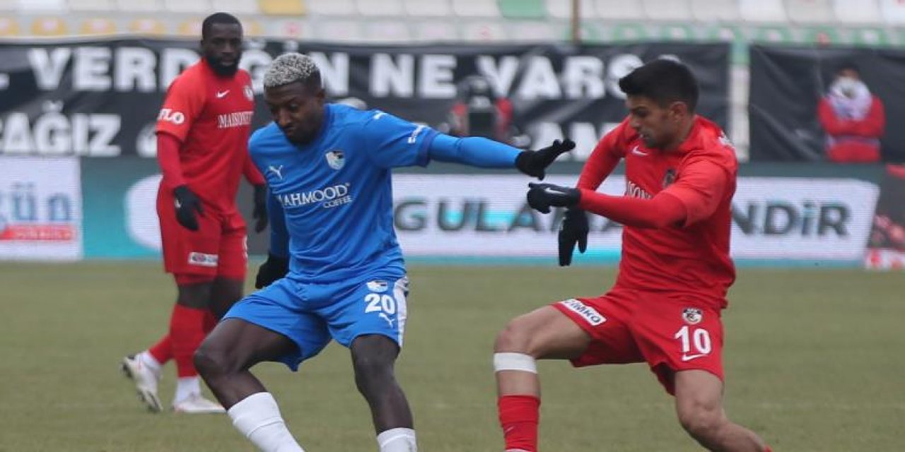 GAZİANTEP 90+6 DA PUANI VERDİ ANCAK ....