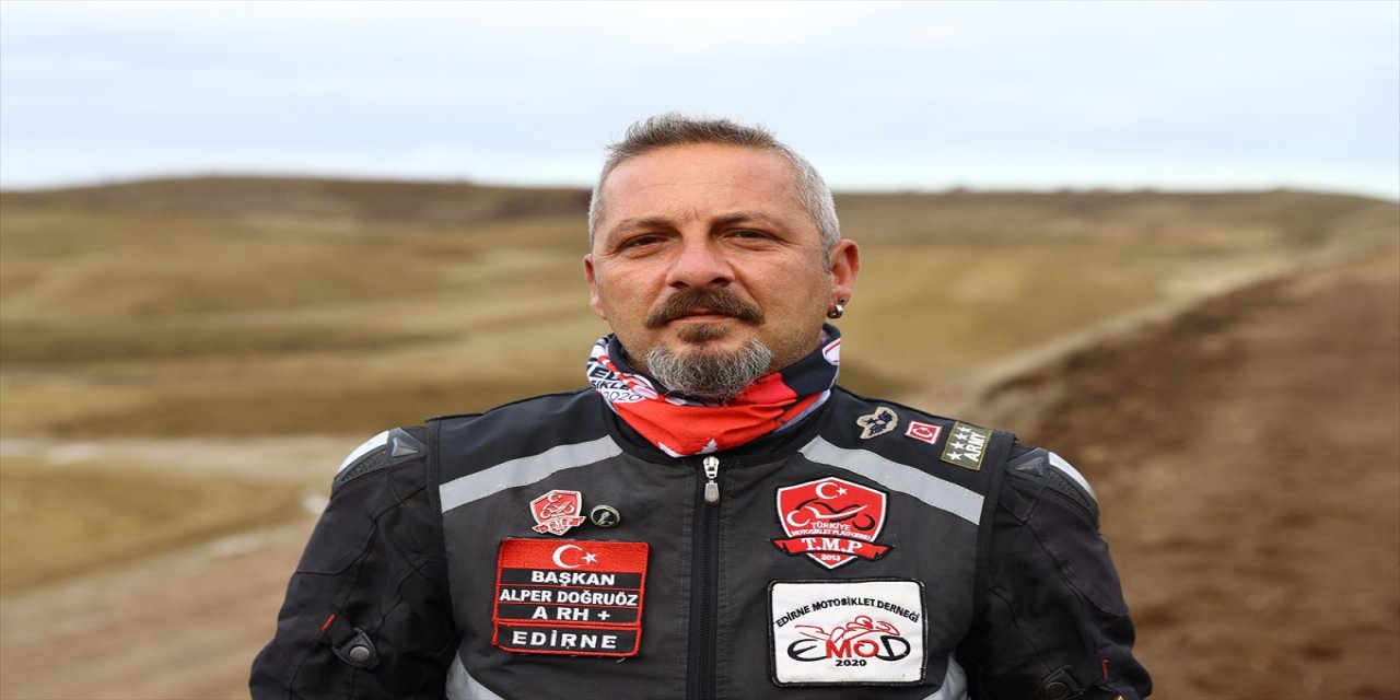 Edirne'de yapılan motokros parkurunun bölgenin çekim merkezi olması hedefleniyor