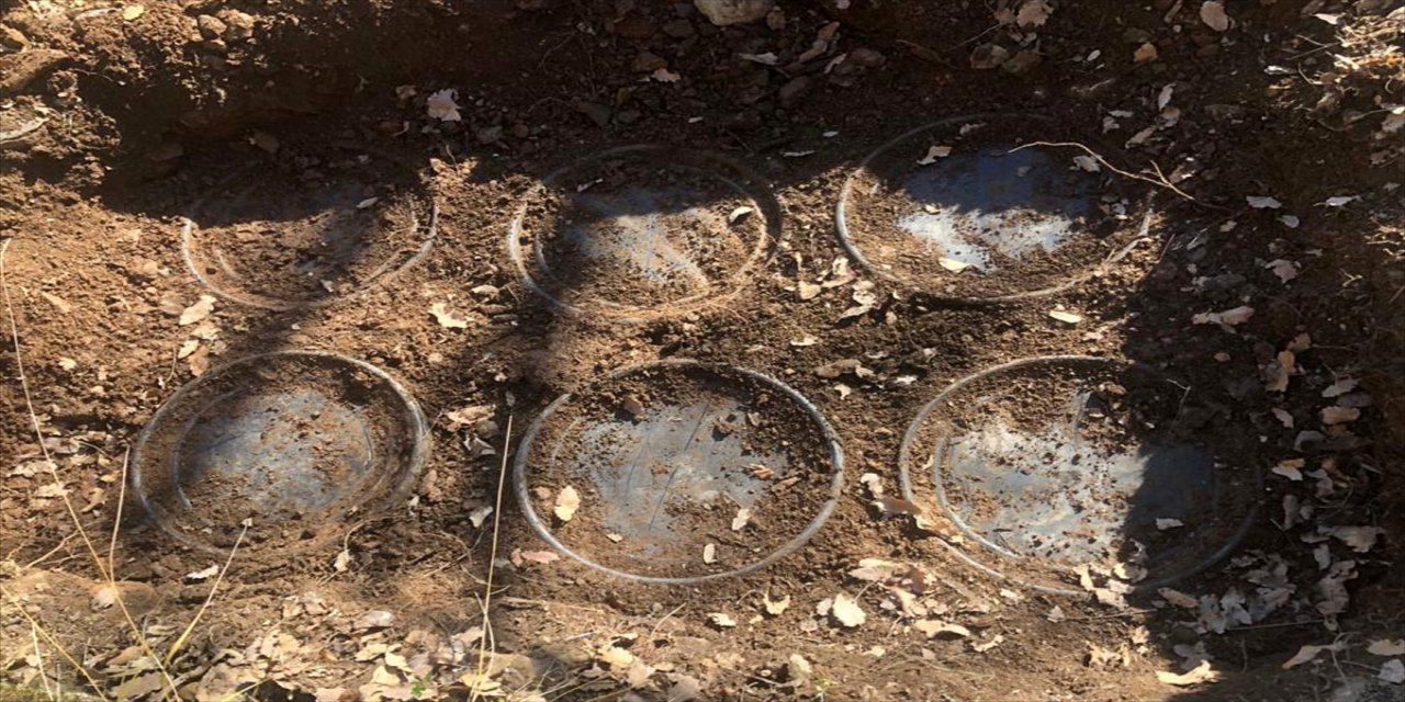 Bitlis'te 250 kilogram amonyum nitrat imha edildi