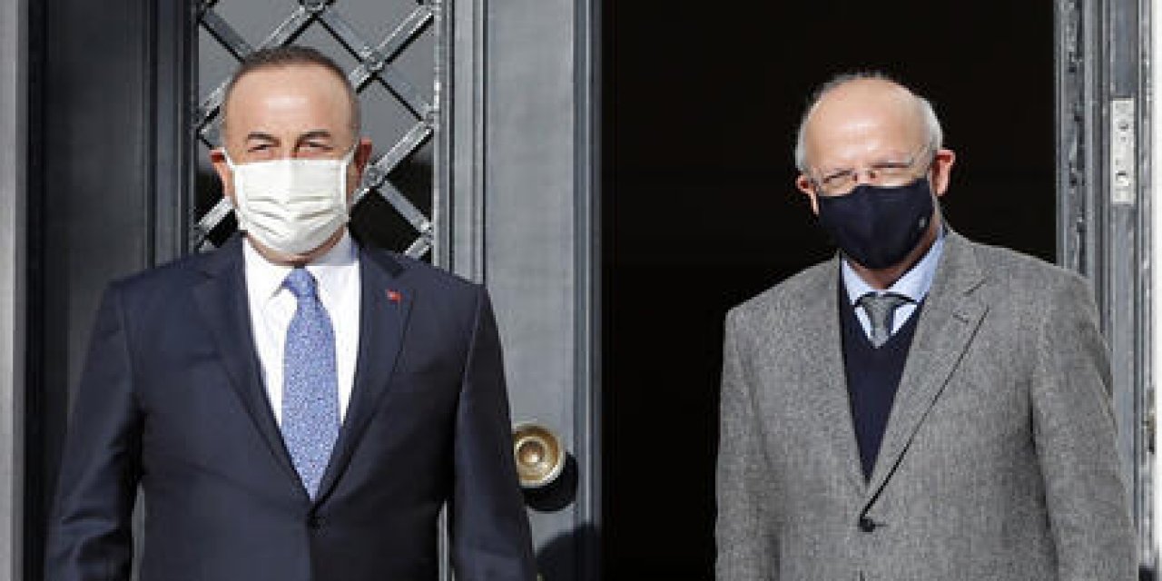 Dışişleri Bakanı Çavuşoğlu, Portekiz Başbakanı Costa tarafından kabul edildi